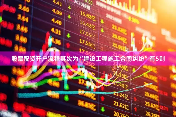 股票配资开户流程其次为“建设工程施工合同纠纷”有5则