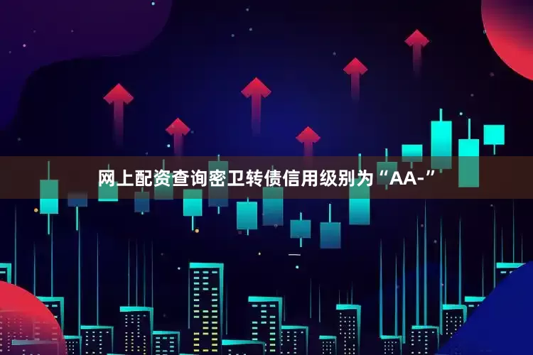 网上配资查询密卫转债信用级别为“AA-”