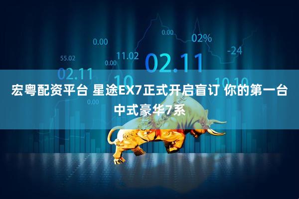 宏粤配资平台 星途EX7正式开启盲订 你的第一台中式豪华7系